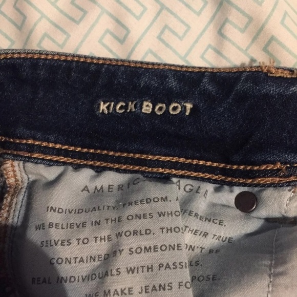🚫SOLD ON MERC🚫 American Eagle “Kickboot” jeans - Picture 5 of 7